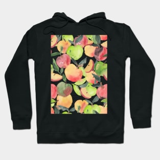 Apples Pattern Hoodie